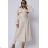 Kleid mit 3/4 Ärmeltasche für Damen (uni sl) ITALIAN Fashion IM3181746