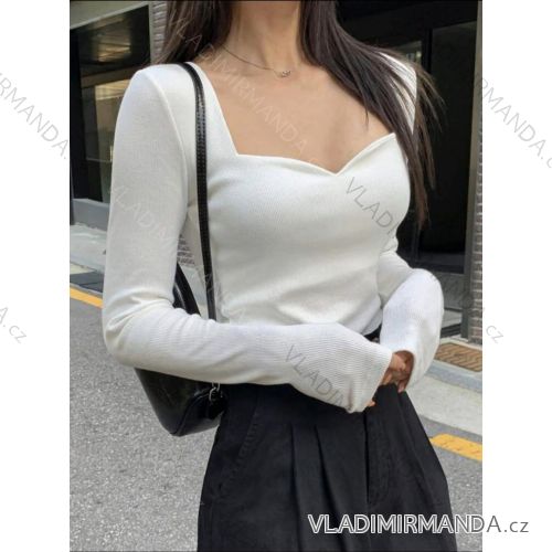 Kleid mit 3/4 Ärmeltasche für Damen (uni sl) ITALIAN Fashion IM3181746