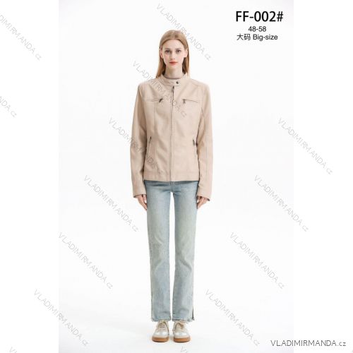 Damen-Langarmjacke aus dünnem Leder (S/M ONE SIZE) IMM24M002