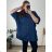 Langarmkleid mit Anhänger Damen Oversized (3XL / 4XL ONE SIZE) ITALIAN FASHION IMWQ2115022