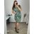Ärmelloses Sommerkleid für Damen (UNI SL) ITALIAN FASHION IMK201505107