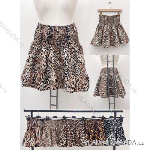 Mittellanger Damenrock (Einheitsgröße S/M) ITALIAN FASHION IMM23HG3154