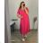 Šaty košilové oversize krátký rukáv dámské (M/L//XL ONE SIZE) ITALSKÁ MÓDA IM422525