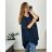 Tunika mit Anhänger, lange Ärmel, Damen, Übergröße (58/60 Einheitsgröße), ITALIAN FASHION IMWQ24130 58/60 Wein