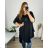 Tunika mit Anhänger, lange Ärmel, Damen, Übergröße (58/60 Einheitsgröße), ITALIAN FASHION IMWQ24130 58/60 Wein