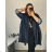 Langarm-Cardigan für Damen in Übergröße (56/58 EINHEITSGRÖSSE) ITALIAN FASHION IMWQ24295