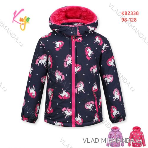 Wintersport-Skijacke mit lumbalem Schneegürtel Kinder T-Shirt (98-128) KUGO TB263