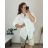 Kurzarmhemd Kleid Kleid (uni L-2XL) ITALIENISCH MODA IMS20002