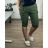 Shorts Shorts Stretch Damen Übergröße (2XL/3XL/4XL ONE SIZE) ITALIAN FASHION IM424KEJSY