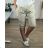 Shorts Shorts Stretch Damen Übergröße (2XL/3XL/4XL ONE SIZE) ITALIAN FASHION IM424KEJSY