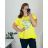 Tunika mit Anhänger Kurzarm Damen Übergröße (3XL/4XL ONE SIZE) ITALIAN FASHION IMSM24SUMMER