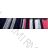 Weste Strickjacke Damen (uni l-2xl) ITALIENISCHE Mode IMO17144
