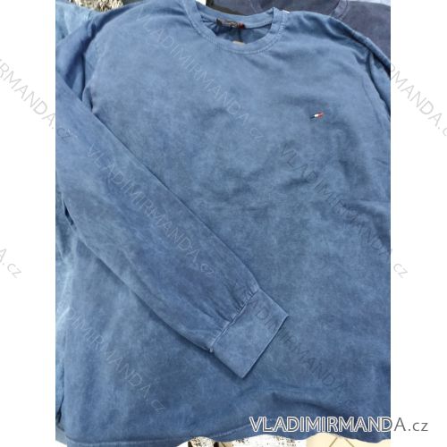Übergroßes Herren-Langarm-T-Shirt (L-5XL) FORBEST TMF24-9848