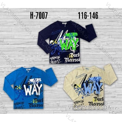 T-Shirt Langarm Kinder Jugend Jungen (116-146) SAISON SEZ23L-3509