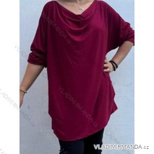 Langärmeliger Strickpullover für Damen (S/M/L ÜBERGRÖSSE) ITALIAN FASHION IMD24295