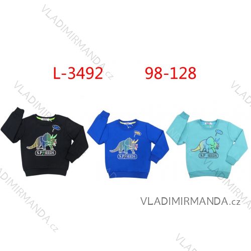 Kinder-Fleece-Sweatshirt mit Reißverschluss für Mädchen (98-128) SEASON SEZ22X2315