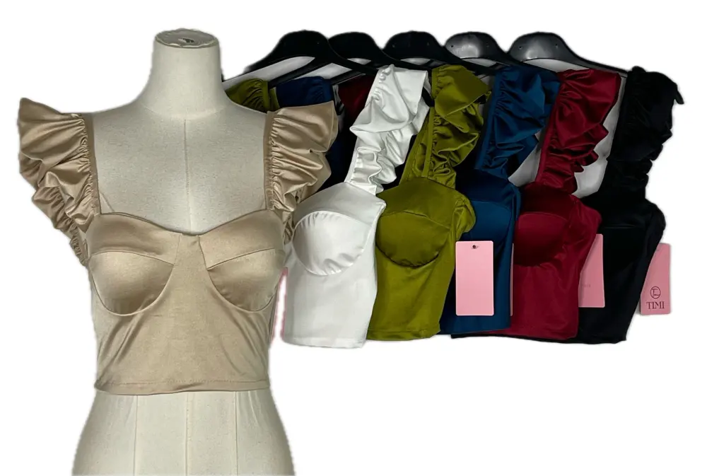 Damen-Trägerbody (Einheitsgröße S/M) ITALIAN FASHION IMPBB23A3804