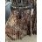 Elegantes langärmliges Kleid mit Gürtel für Damen (Einheitsgröße S/M) ITALIAN FASHION IMM23UN6139