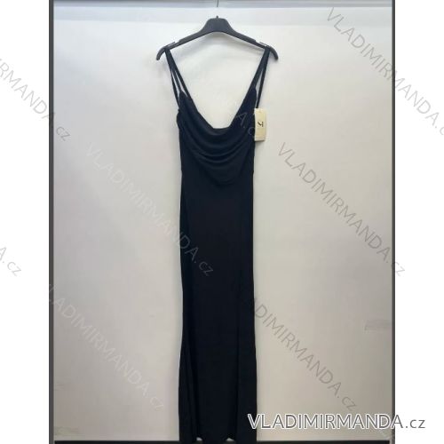 Trägerloses langes Partykleid für Damen (S/M EINHEITSGRÖSSE) ITALIAN FASHION IMPSH24V6645