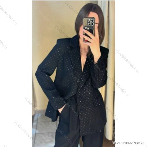 Damen-Langarmjacke (S-XL ITALIAN FASHION IMHMS24210
