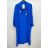 Langärmliges Hemdkleid für Damen mit Gürtel (S/M EINHEITSGRÖSSE) ITALIAN FASHION IMPSH24210151