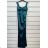 Trägerloses langes Partykleid aus Satin für Damen (Einheitsgröße S/M) ITALIAN FASHION IMPSH246635