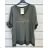 Damen-Tunika mit langen Ärmeln in Übergröße (Einheitsgröße S/M) ITALIAN FASHION IMPSH2316090
