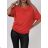 T-Shirt Kurzarm Damen Neon (Einheitsgröße / Neon) ITALIENISCHE MODA IM2191208