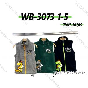 Ärmellose Fleeceweste für Kinder, Jugendliche und Jungen (116-152) WOLF B2346