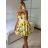 Langes Partykleid mit Riemchen für Damen (Einheitsgröße S/M) ITALIAN FASHION IMM235602