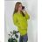 Ärmellose Jacke mit langen Ärmeln (uni sl) ITALIENISCHE Mode IMC17326 56/58 grün