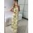 Ärmelloses langes Sommerkleid von Icecool für Damen (S/M/L Einheitsgröße) ITALIAN FASHION IMM22M2942-7/DUR M / L weiß