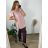 Tunika mit langen Ärmeln zum Binden für Damen (S/M, Einheitsgröße) ITALIAN FASHION IMPLI2234663