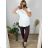 Tunika mit langen Ärmeln zum Binden für Damen (S/M, Einheitsgröße) ITALIAN FASHION IMPLI2234663
