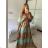Langärmliges Sommer-Hemdkleid für Damen (S/M/L Einheitsgröße) INDIAN FASHION IMWY23123