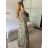 Langärmliges Sommer-Hemdkleid für Damen (S/M/L Einheitsgröße) INDIAN FASHION IMWY23123