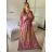 Langärmliges Sommer-Hemdkleid für Damen (S/M/L Einheitsgröße) INDIAN FASHION IMWY23123