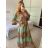 Langärmliges Sommer-Hemdkleid für Damen (S/M/L Einheitsgröße) INDIAN FASHION IMWY23123