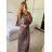 Langärmliges Sommer-Hemdkleid für Damen (S/M/L Einheitsgröße) INDIAN FASHION IMWY23123