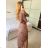 Langärmliges Sommer-Hemdkleid für Damen (S/M/L Einheitsgröße) INDIAN FASHION IMWY23123