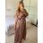 Langärmliges Sommer-Hemdkleid für Damen (S/M/L Einheitsgröße) INDIAN FASHION IMWY23123