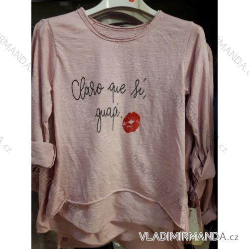 T-Shirt langärmliges jugendlich Mädchen (4-14 Jahre) ITALIENISCHE MUTTER 371IMM
