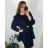 Kleid Oversize Kurzarm Damen (4XL/5XL ONE SIZE) ITALSKÁ MÓDA IM422026