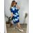 Lässiges Kurzarmkleid für Damen in Übergröße (48/52 EINHEITSGRÖSSE) ITALIAN FASHION HAG24Y76