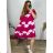 Lässiges Kurzarmkleid für Damen in Übergröße (48/52 EINHEITSGRÖSSE) ITALIAN FASHION HAG24Y76 -   grün -   XXL