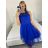 Trägerloses Spitzen-Partykleid für Damen (Einheitsgröße S/M) ITALIAN FASHION IMC23349