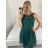 Trägerloses Spitzen-Partykleid für Damen (Einheitsgröße S/M) ITALIAN FASHION IMC23349
