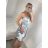Elegantes Damen-Partykleid mit langen Ärmeln (S/M ONE SIZE) ITALIAN FASHION IM322282