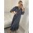 Carmen Sommerkleid (S / M / L ONE SIZE) ITALIAN FASHION IMWY22051 M / L schwarz