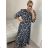Carmen Sommerkleid (S / M / L ONE SIZE) ITALIAN FASHION IMWY22051 M / L schwarz